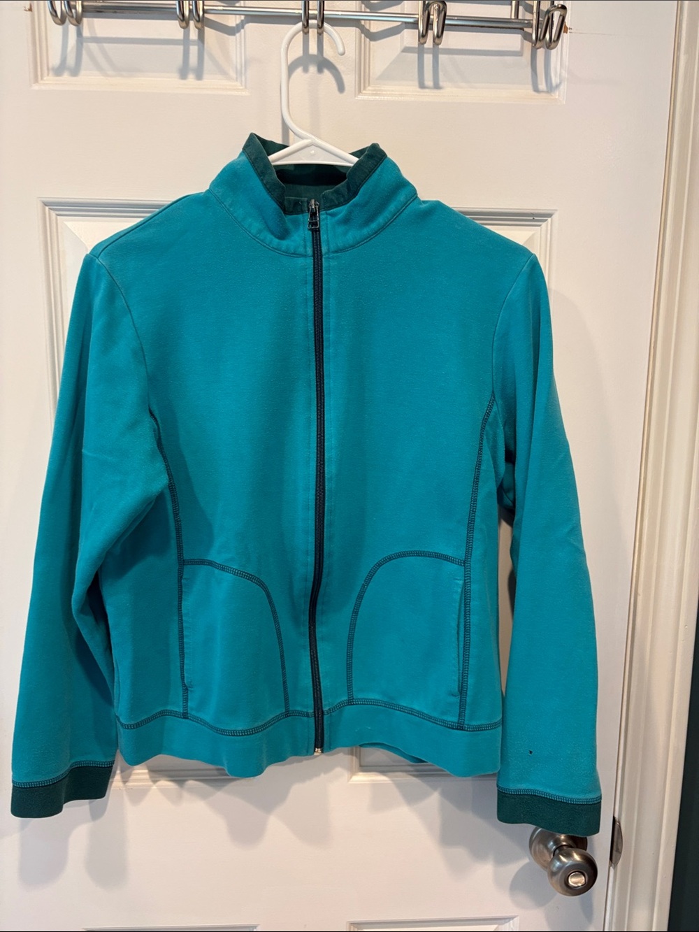 White Stag Teal Full-Zip Womens Jacket